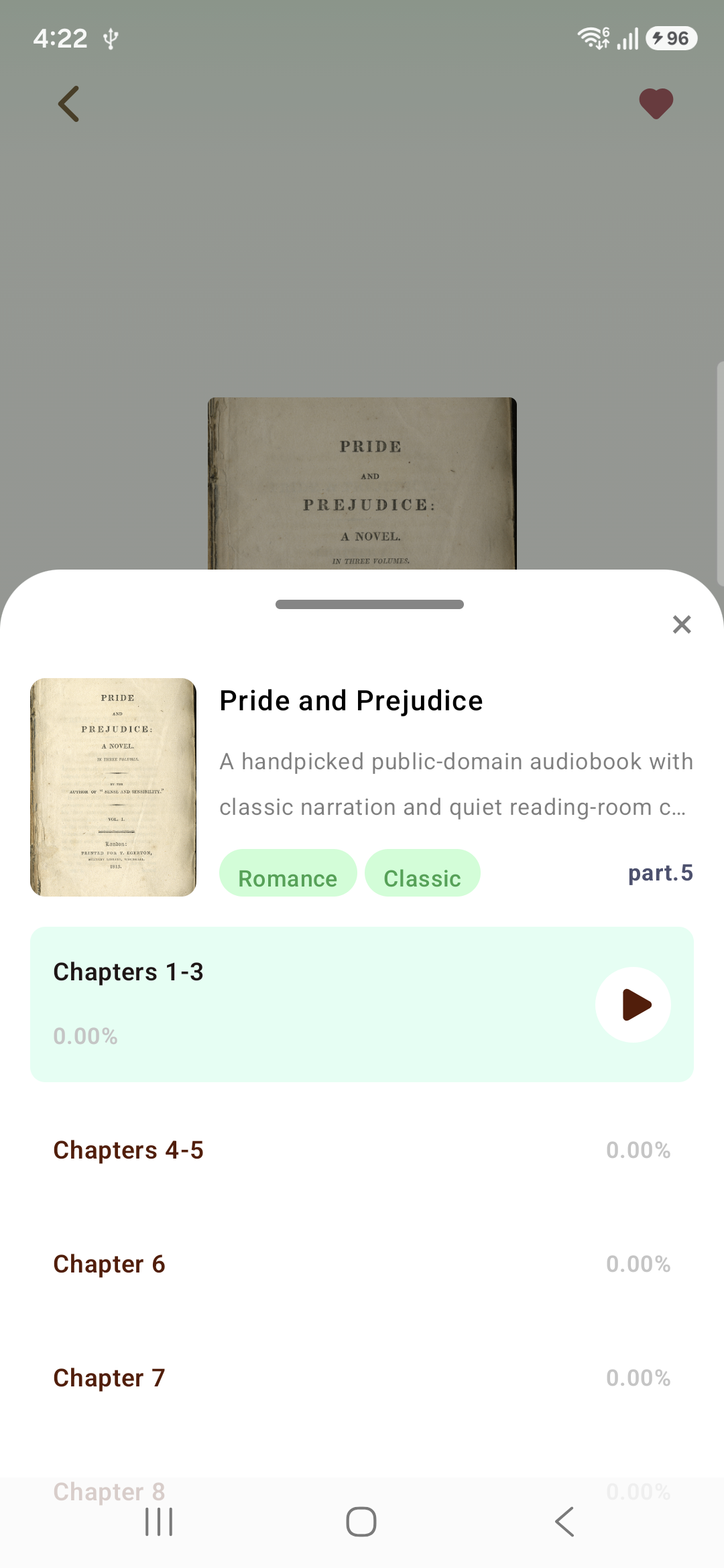 ZeroComics chapter list and audiobook details